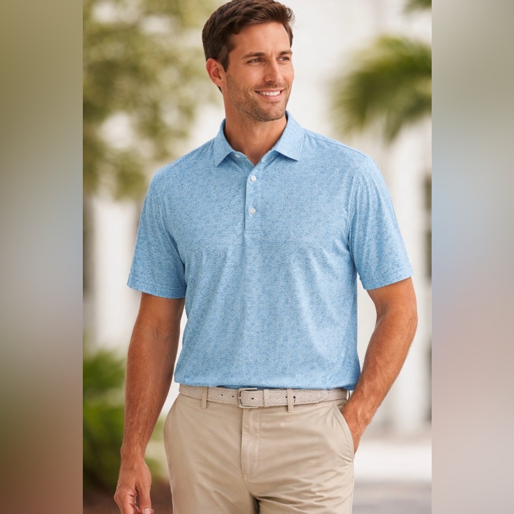 Peter Millar Men’s Polo Golf Active Shirt size XXL